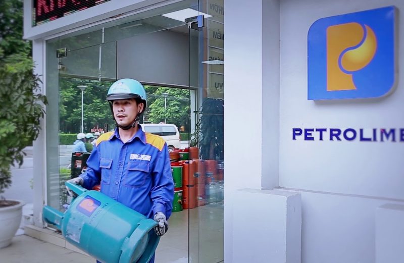 Đổi gas Petrolimex Lạc Trung giao nhanh